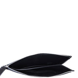 Chanel Metallic Wave Clutch Interior