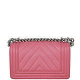 Chanel Boy Chevron Old Medium Back