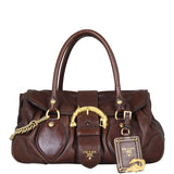 Prada Cervo Dragon Satchel Front