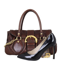 Prada Cervo Dragon Satchel Shoe