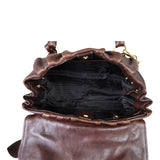 Prada Cervo Dragon Satchel Interior