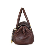 Prada Cervo Dragon Satchel Side