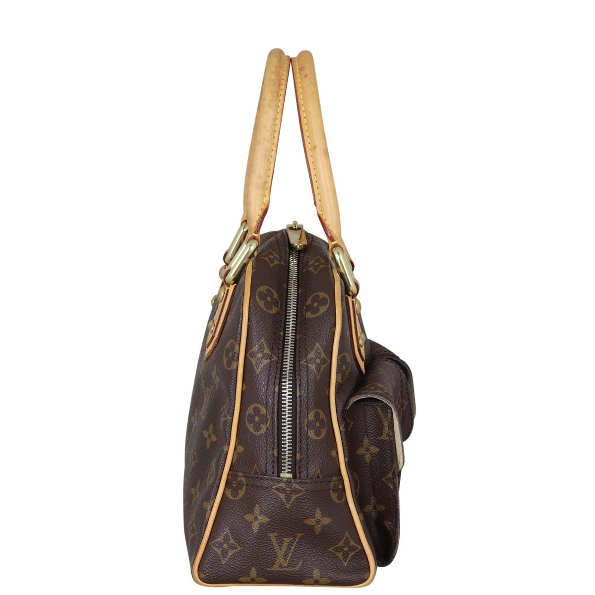 Louis Vuitton Manhattan PM Monogram Side