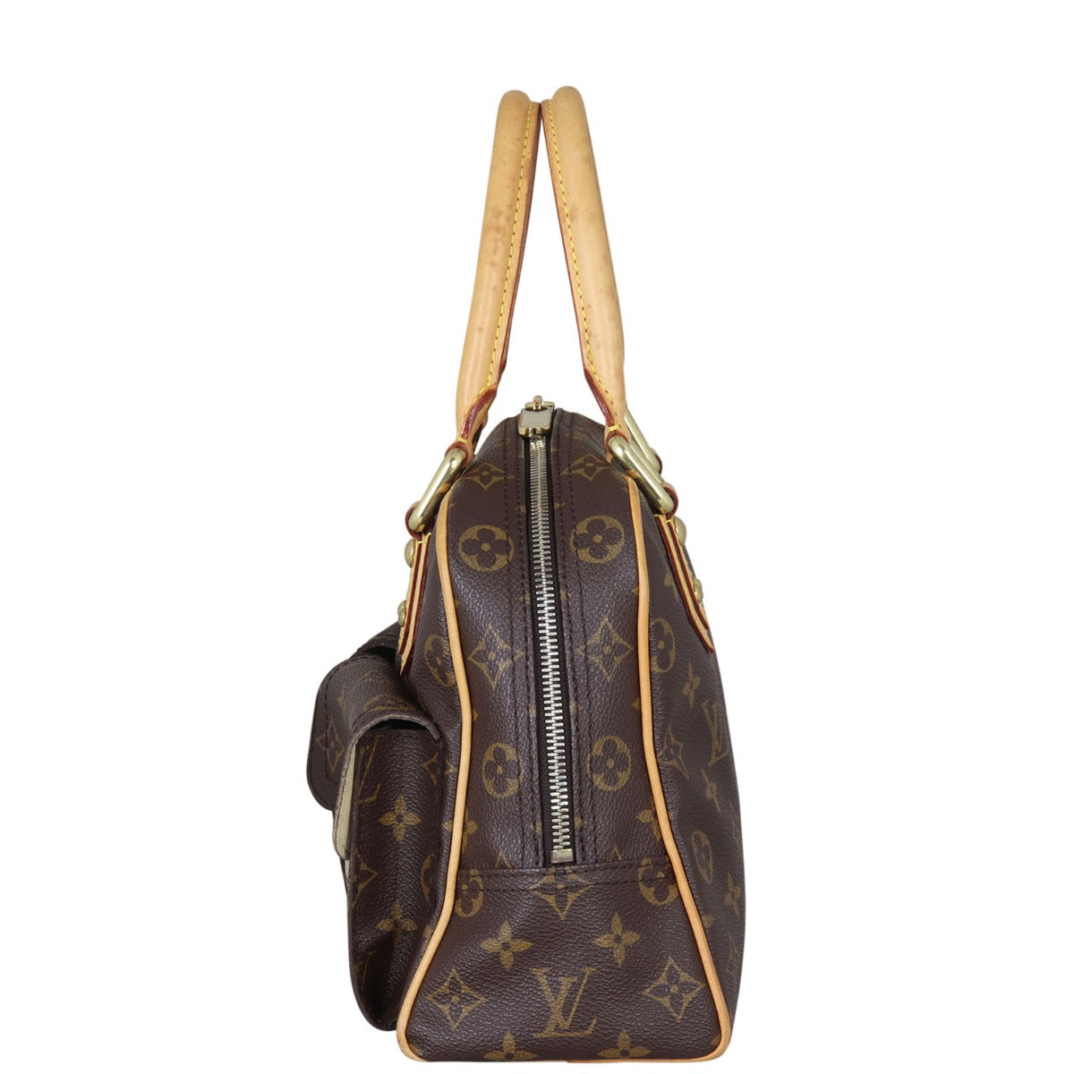 Louis Vuitton Manhattan PM Monogram Side