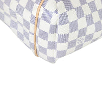 Louis Vuitton Totally PM Damier Azur Corner Closeup