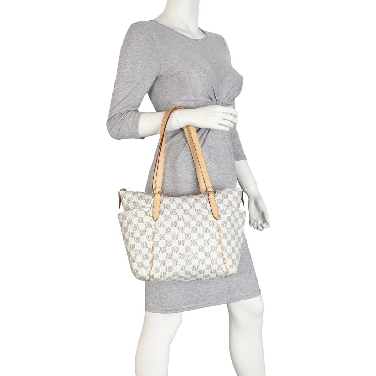 Louis Vuitton Totally PM Damier Azur Mannequin