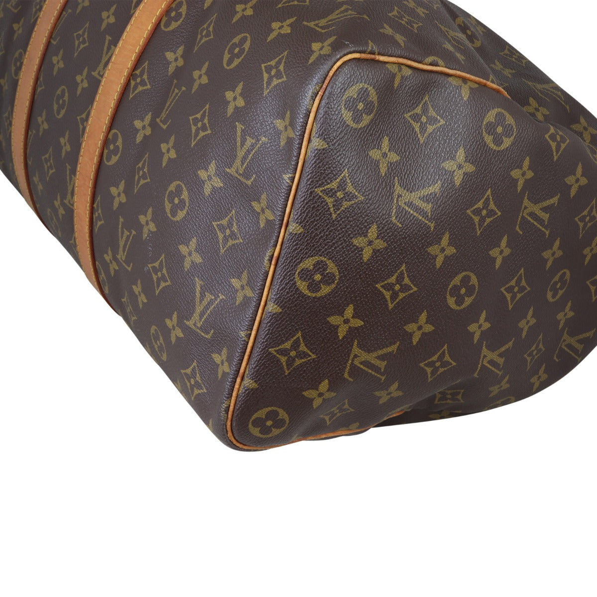 Louis Vuitton Keepall 45 Monogram Corner Closeup