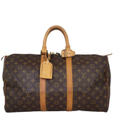 Louis Vuitton Keepall 45 Monogram Front
