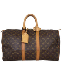 Louis Vuitton Keepall 45 Monogram Front