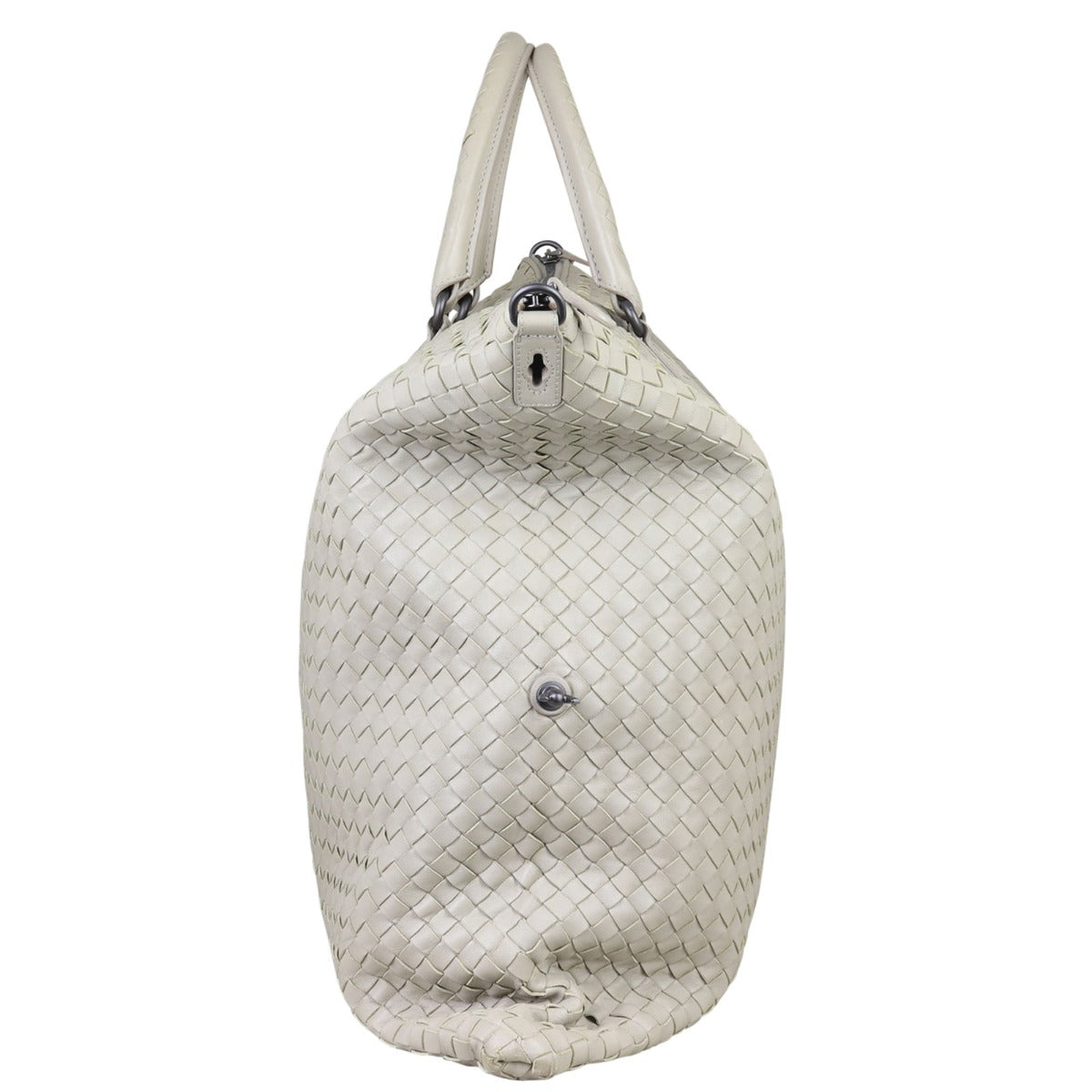 Bottega Veneta Intrecciato Nappa Convertible Tote Side