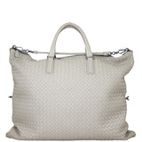 Bottega Veneta Intrecciato Nappa Convertible Tote Front with Strap