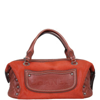 Chanel Pony Hair and Leather Paris-Dallas Bowling Fringe Bag Back