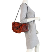 Chanel Pony Hair and Leather Paris-Dallas Bowling Fringe Bag Mannequin