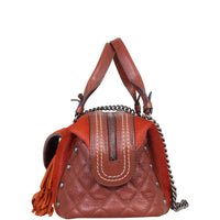 Chanel Pony Hair and Leather Paris-Dallas Bowling Fringe Bag Side