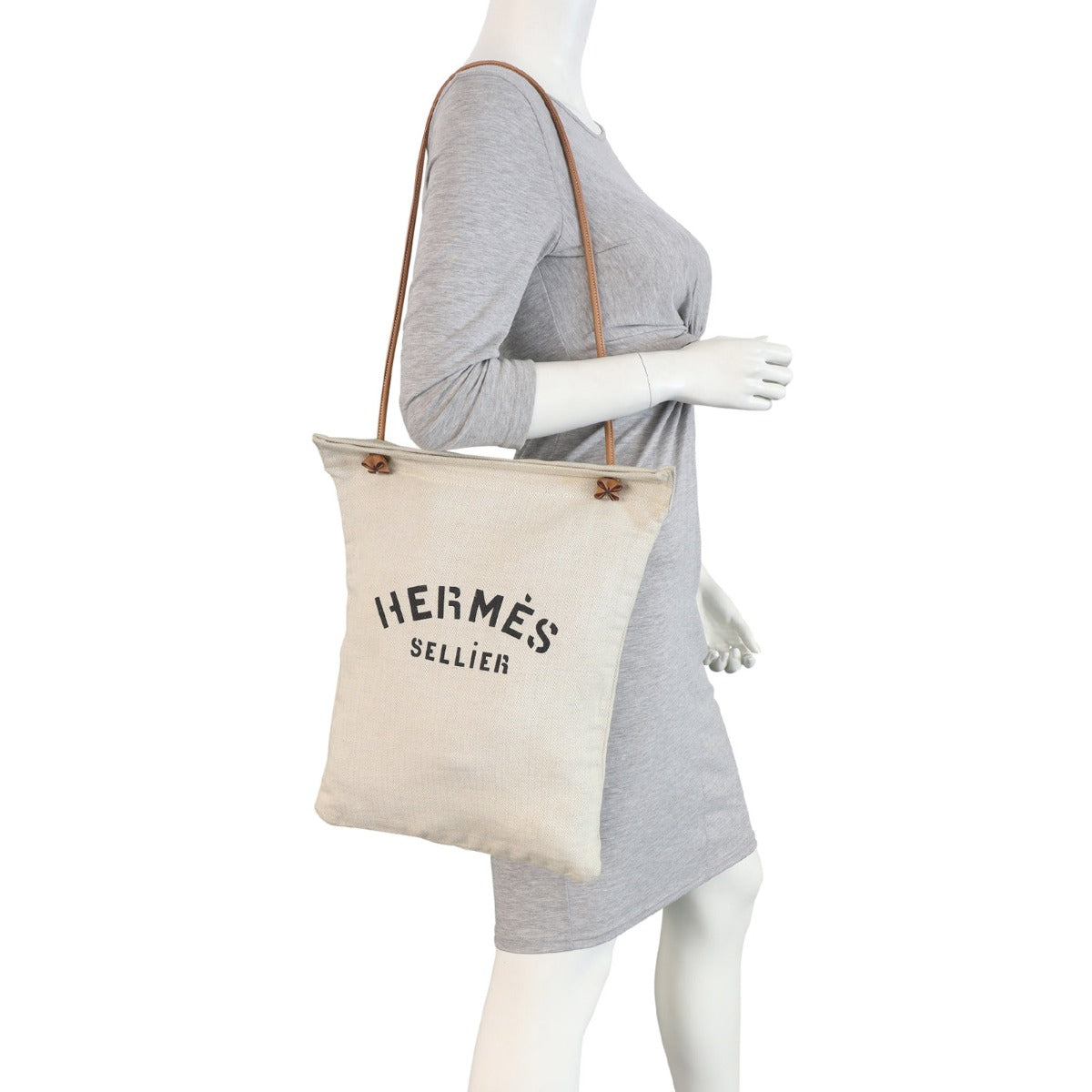 Hermes Aline Canvas Bag Mannequin