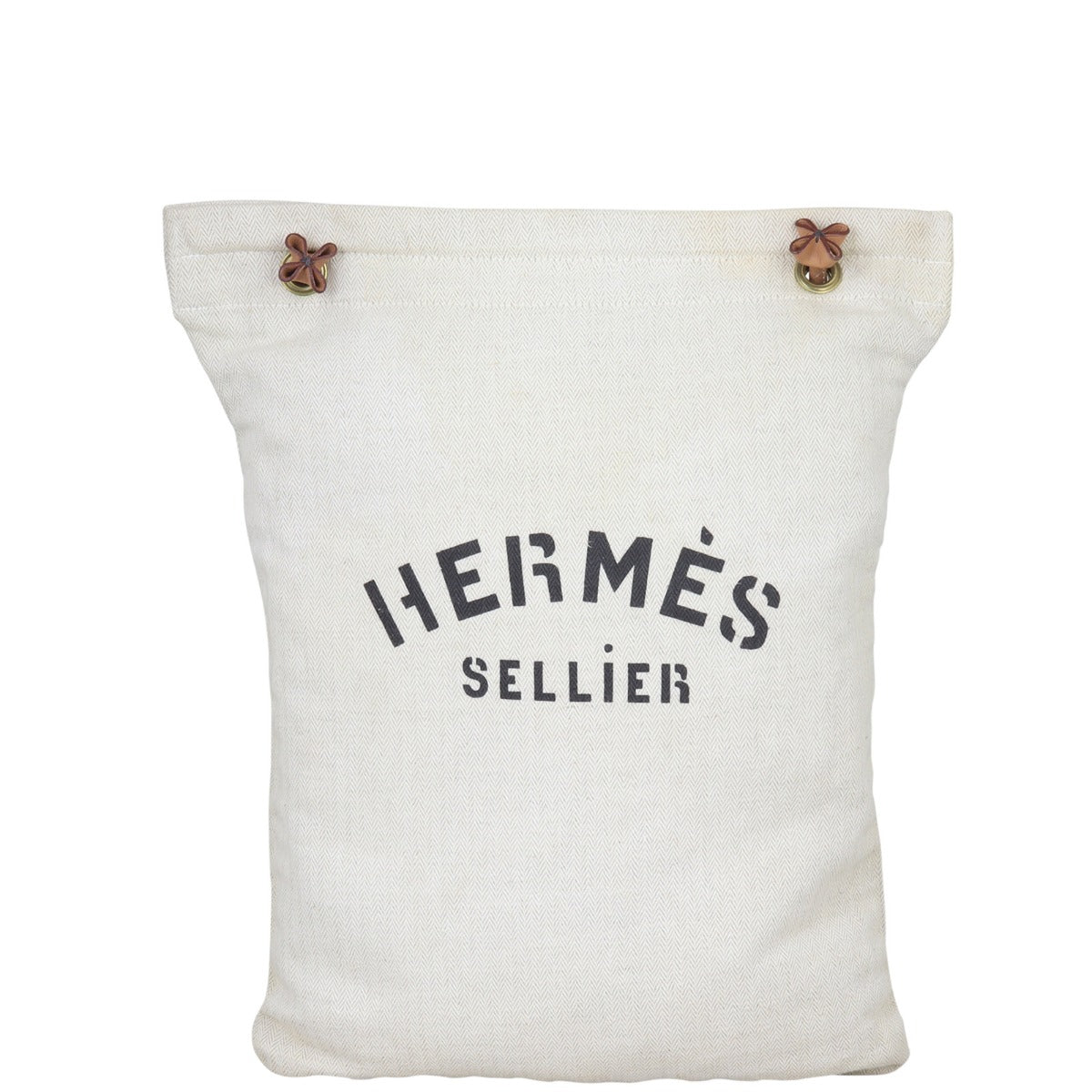 Hermes Aline Canvas Bag Front