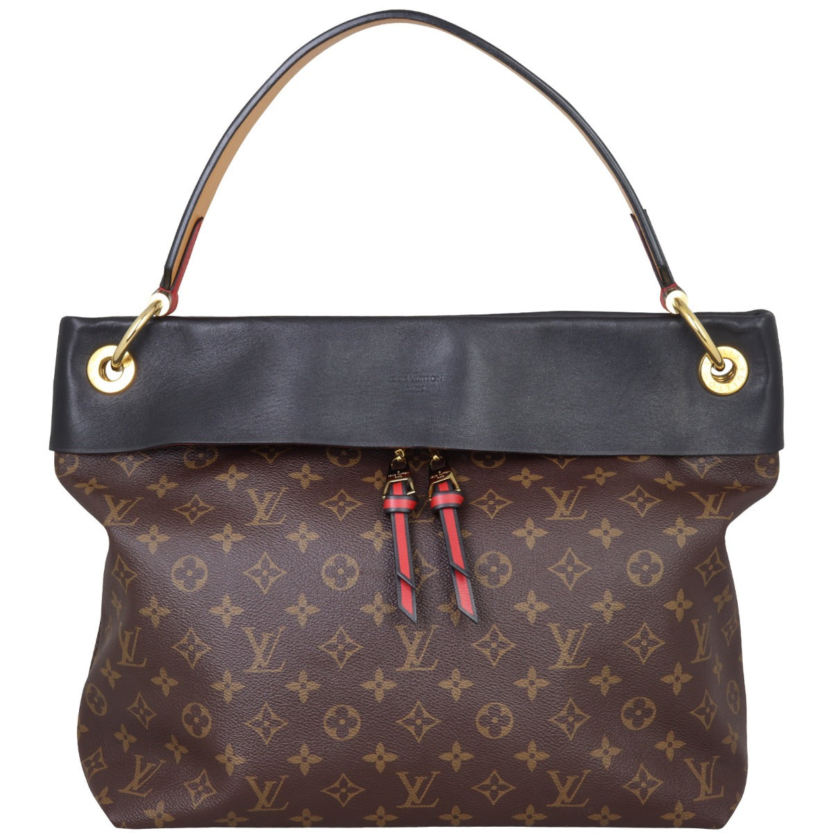 Louis Vuitton Tulleries Hobo Monogram Front