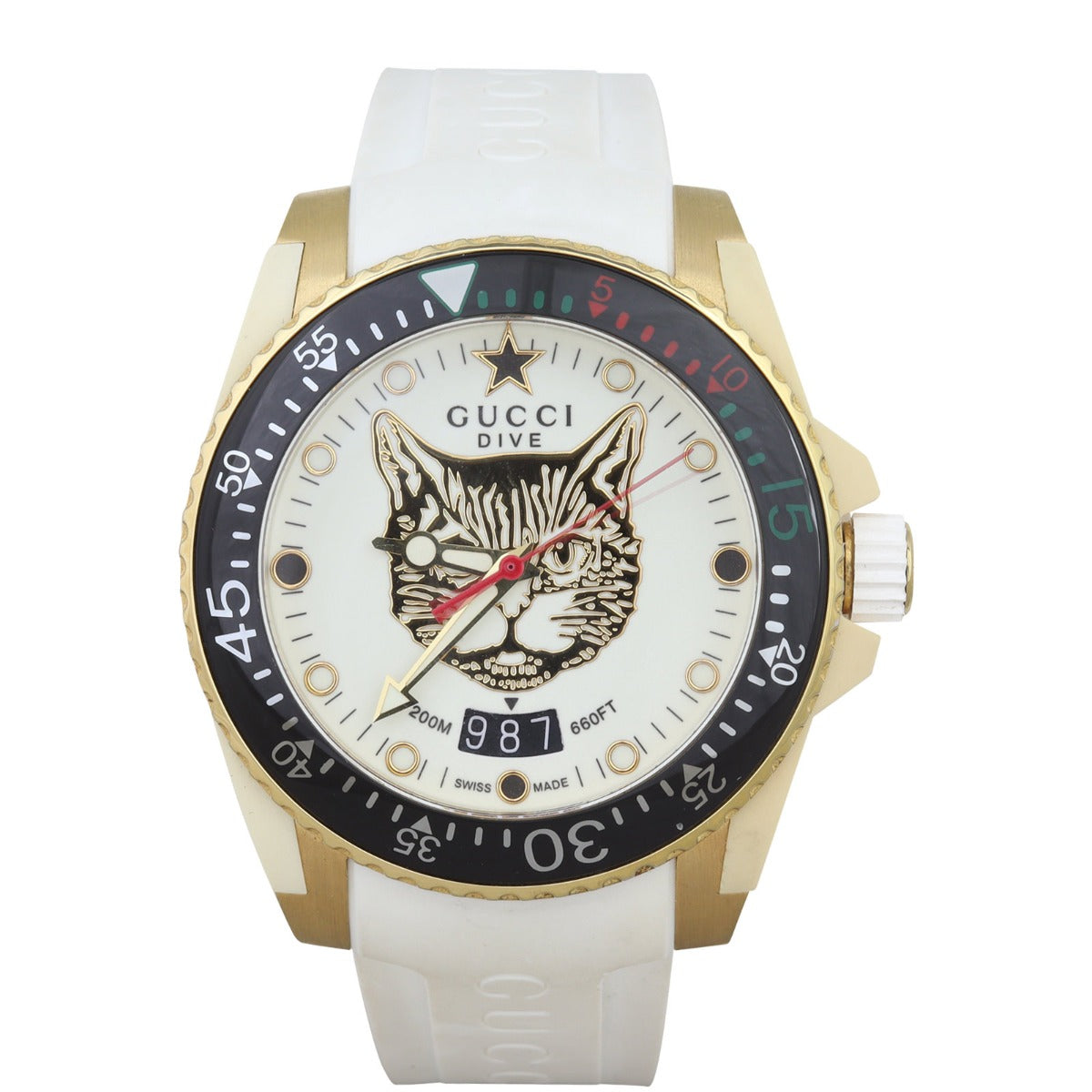 Gucci Dive 40mm Watch Top