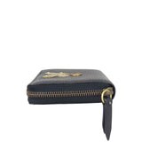 Gucci Butterfly Farfalla  Zip Around Continental Wallet Side