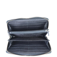 Gucci Butterfly Farfalla  Zip Around Continental Wallet Interior