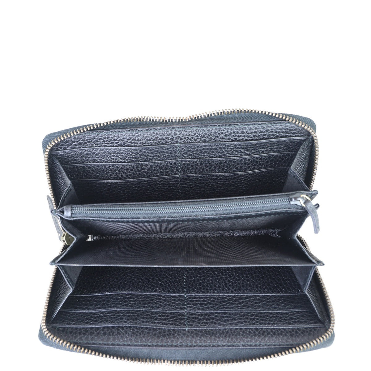 Gucci Butterfly Farfalla  Zip Around Continental Wallet Interior