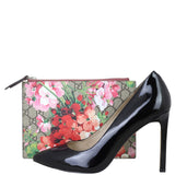 Gucci GG Supreme Blooms Zip Pouch Shoe