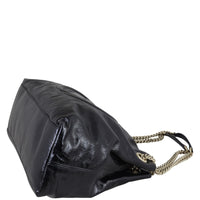 Gucci Soho Chain Shoulder Bag Medium Patent Corner Distance