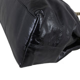 Gucci Soho Chain Shoulder Bag Medium Patent Corner Closeup