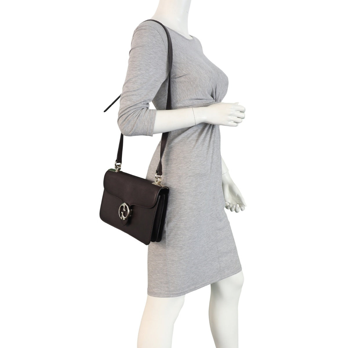 Gucci 1973 Shoulder Flap Bag Mannequin