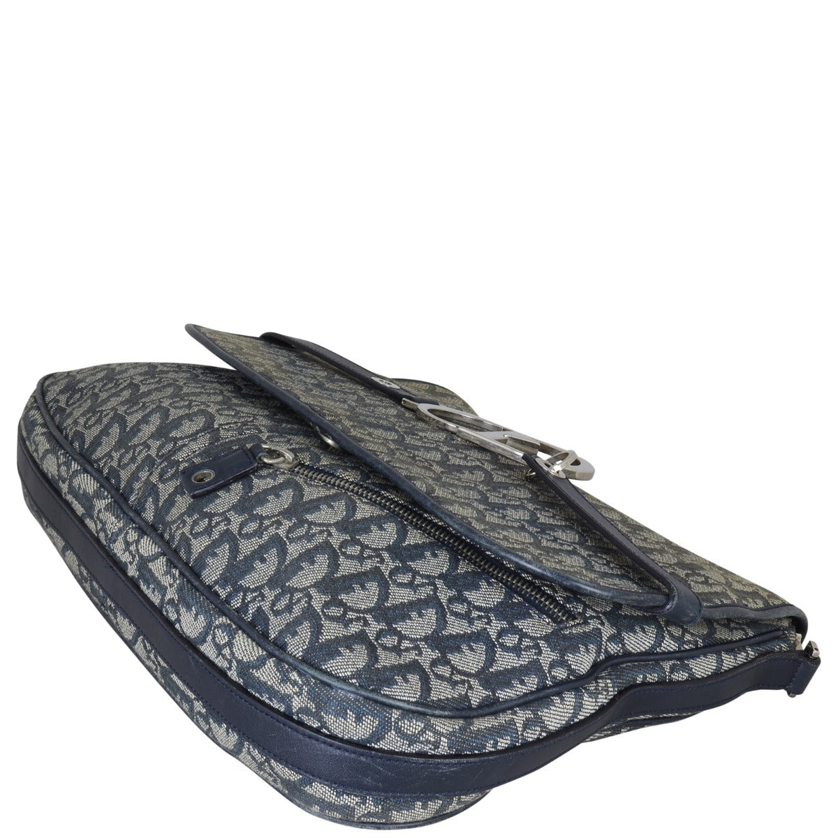 Dior Trotter Flap Messenger Bag Corner Distance