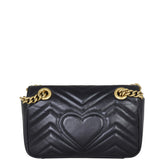 Gucci GG Marmont Matelasse Mini Shoulder Bag Back