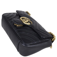 Gucci GG Marmont Matelasse Mini Shoulder Bag Corner Distance
