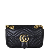 Gucci GG Marmont Matelasse Mini Shoulder Bag Front