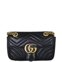 Gucci GG Marmont Matelasse Mini Shoulder Bag Front