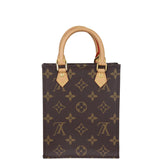 Louis Vuitton Petit Sac Plat Monogram Front