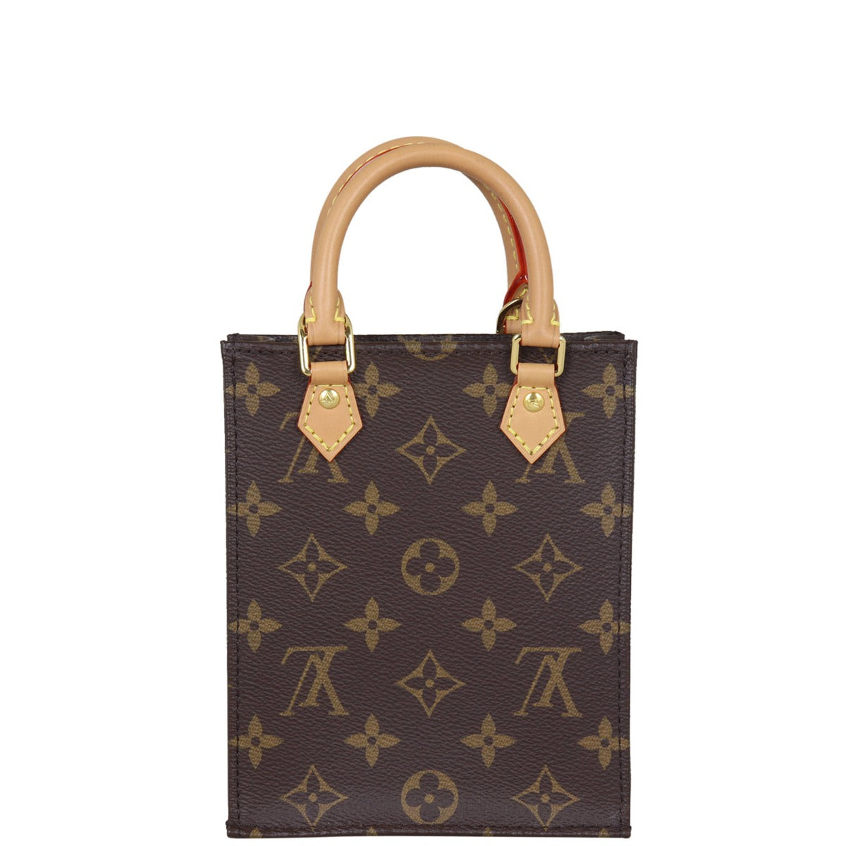 Louis Vuitton Petit Sac Plat Monogram Front