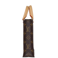 Louis Vuitton Petit Sac Plat Monogram Side