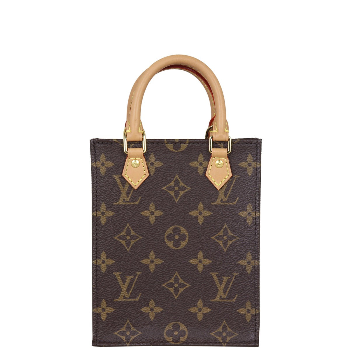 Louis Vuitton Petit Sac Plat Monogram Back
