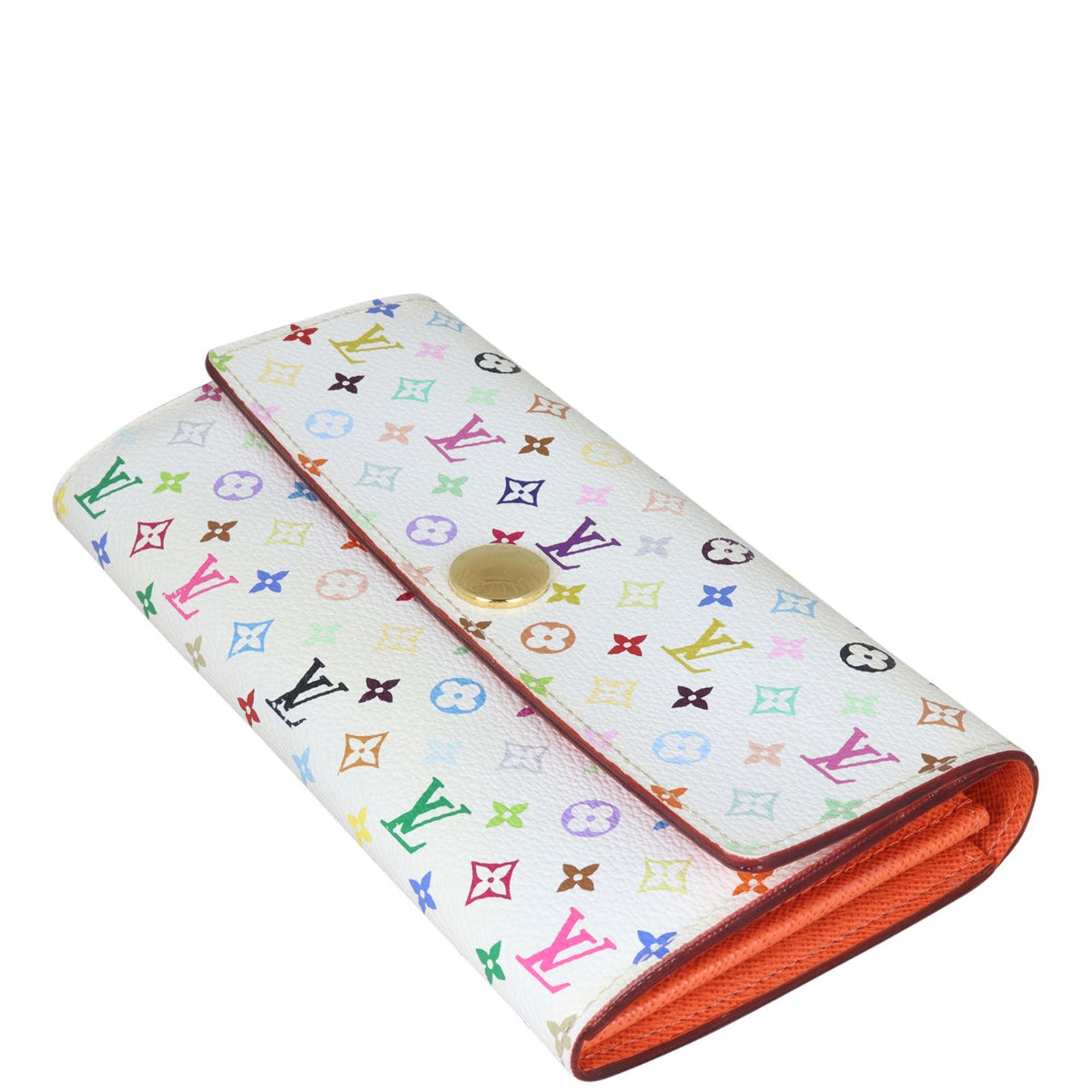 Louis Vuitton Sarah Multicolore Wallet Corner Distance