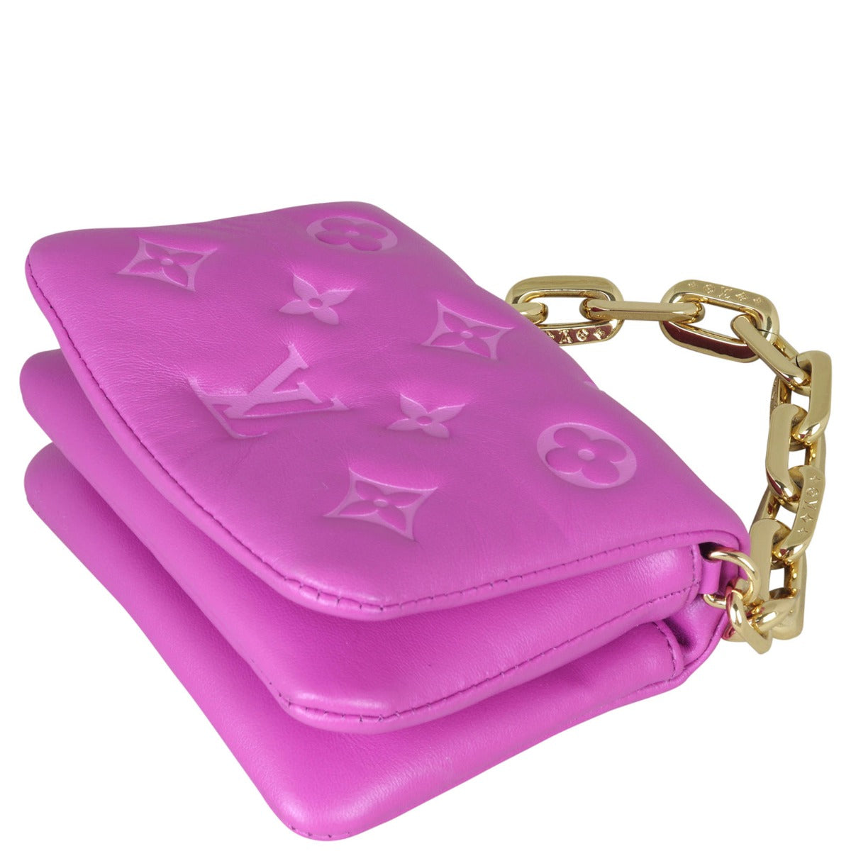 Louis Vuitton Coussin Monogram Embossed Lambskin Belt Bag