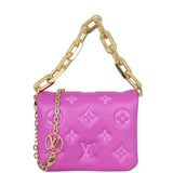 Louis Vuitton Coussin Monogram Embossed Lambskin Belt Bag