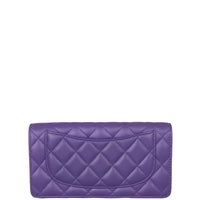 Chanel Classic CC Yen Wallet Back