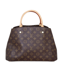 Louis Vuitton Montaigne MM Monogram Back
