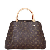 Louis Vuitton Montaigne MM Monogram Front