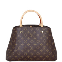 Louis Vuitton Montaigne MM Monogram Front