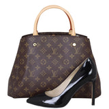 Louis Vuitton Montaigne MM Monogram Shoe