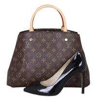 Louis Vuitton Montaigne MM Monogram Shoe