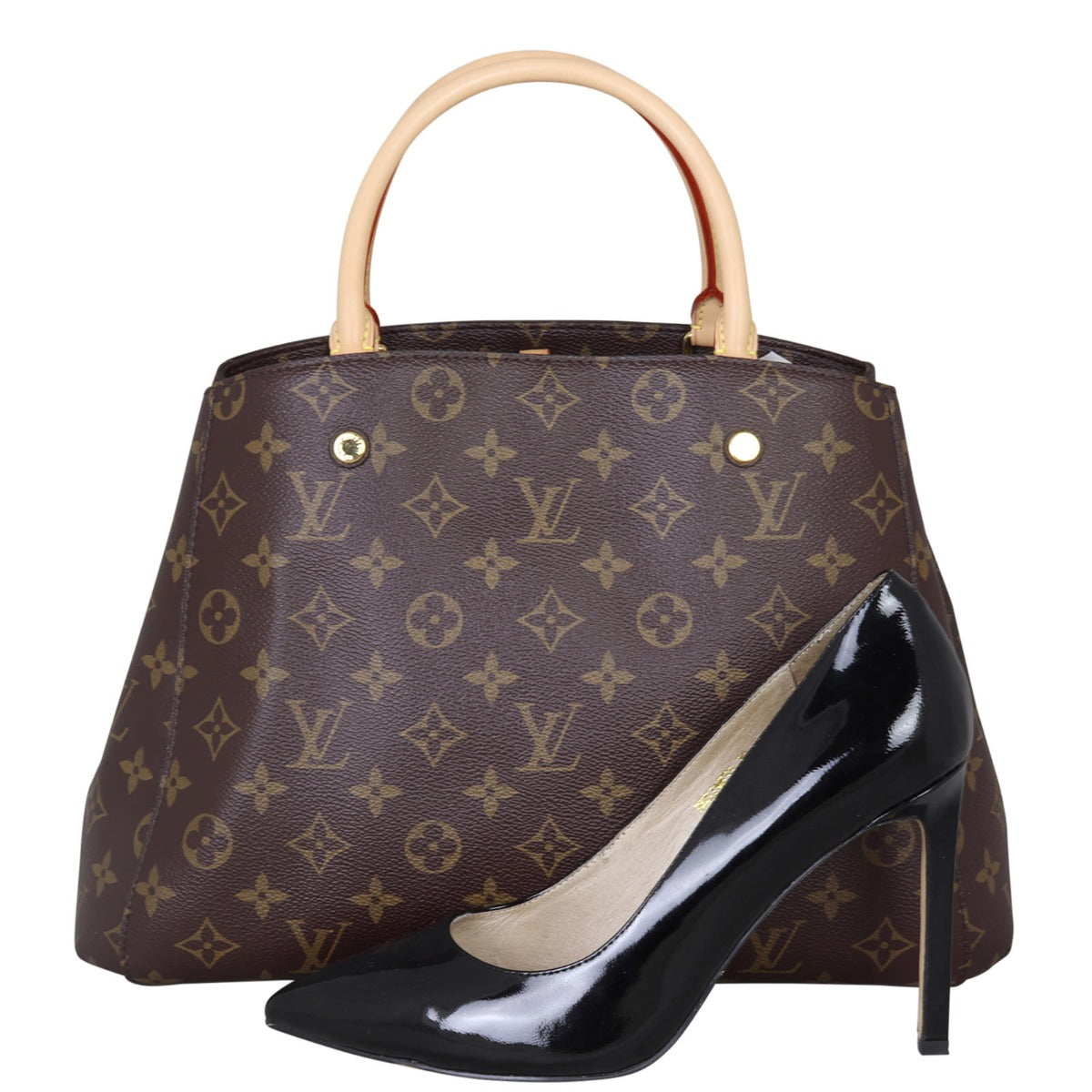 Louis Vuitton Montaigne MM Monogram Shoe