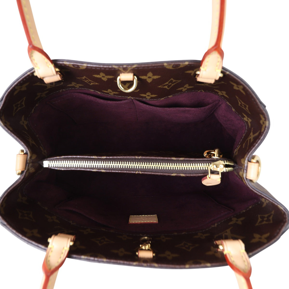 Louis Vuitton Montaigne MM Monogram Interior