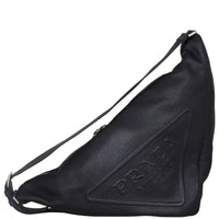 Prada Triangle Leather Shoulder Bag